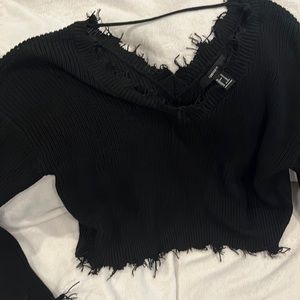 Super cute black sweater